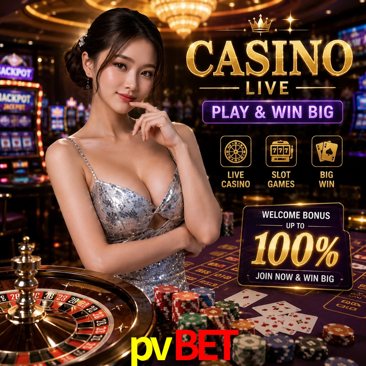 Aplicativo móvel pvbet para iOS e Android